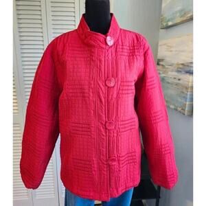 Analogy quilted Jacket XLarge Red